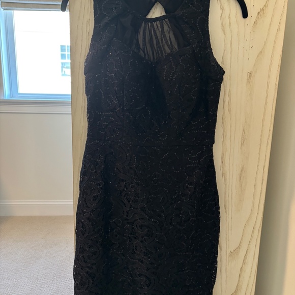 Sequin Lace Cocktail Dress - Picture 4 of 7